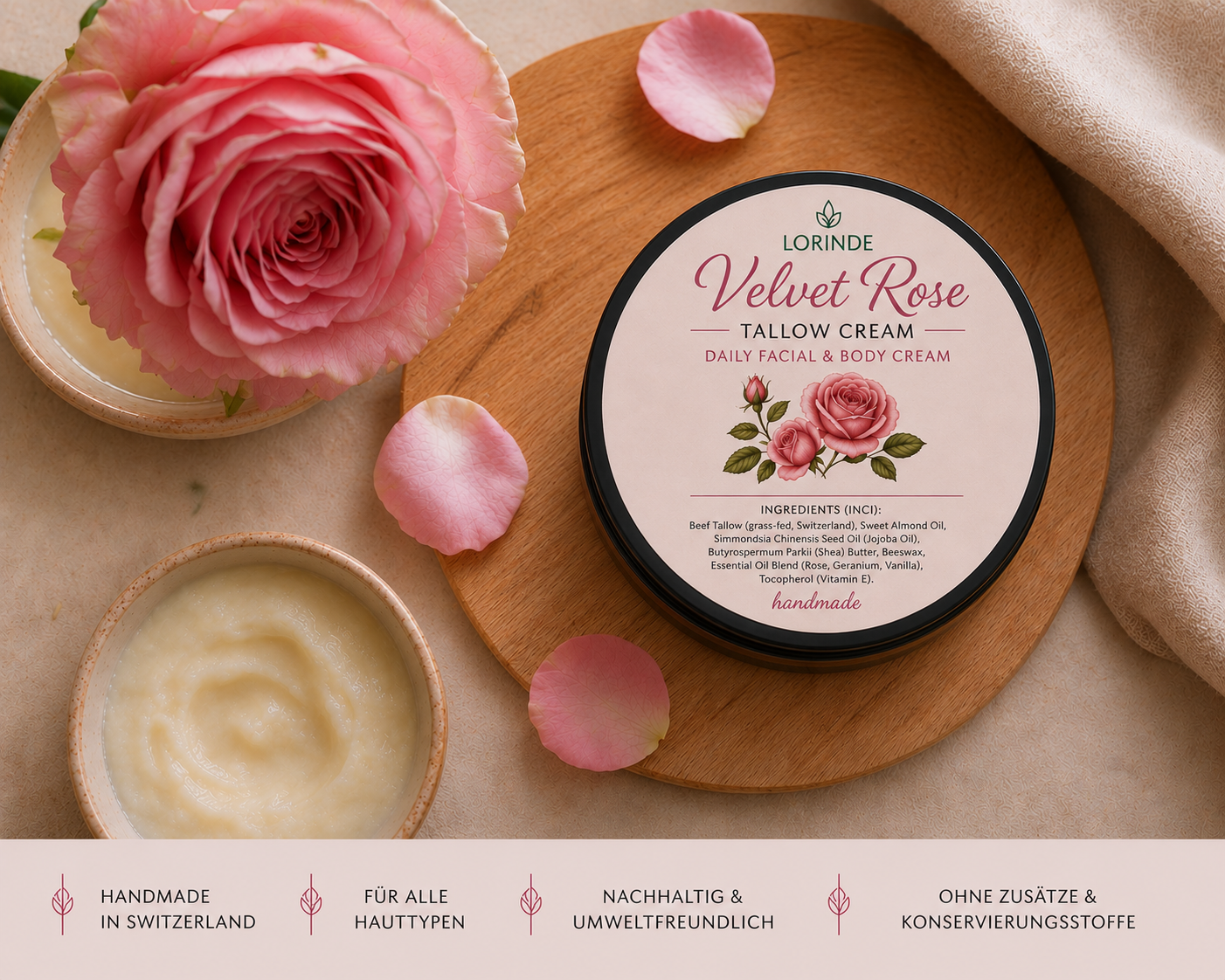 LORINDE Velvet Rose – Rose Tallow